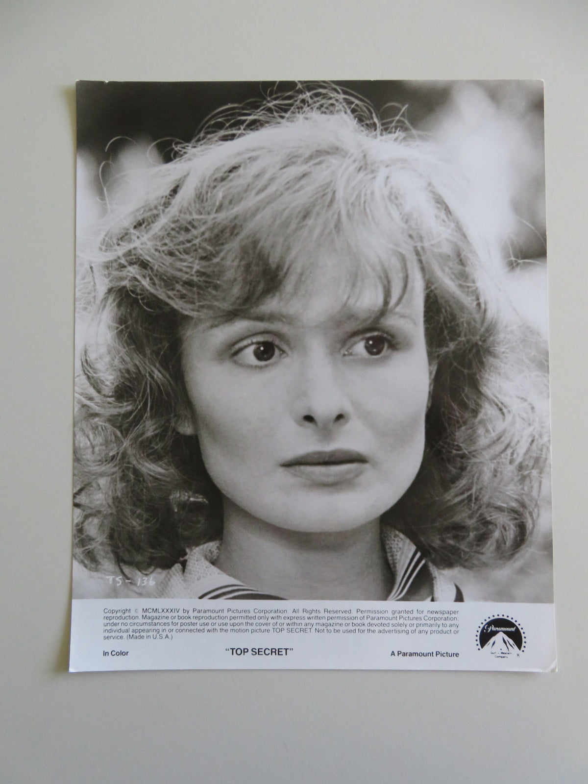 Top Secret! Movie Still Photo Lot Of 6 Val Kilmer Omar Sharif 1984