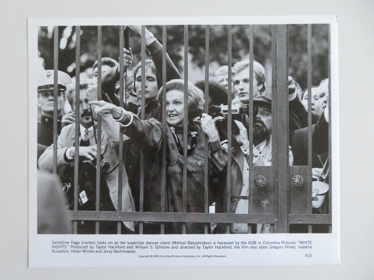 White Nights Movie Still Photo Lot Of 7 Mikhail Baryshnikov I. Rossellini 1985