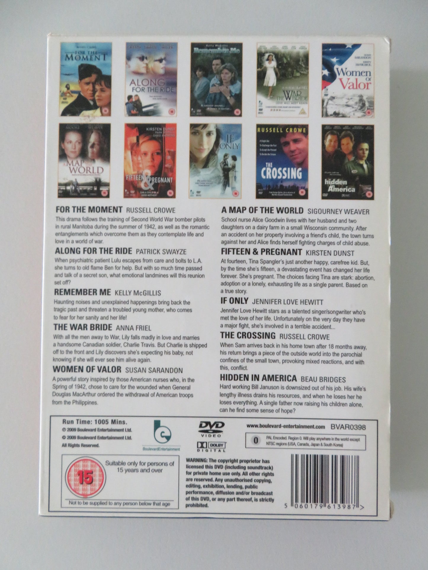 10 Drama Classics - Features 10 movies (DVD BoxSet) Patrick Swayze 2009 Region 0 Movie posters