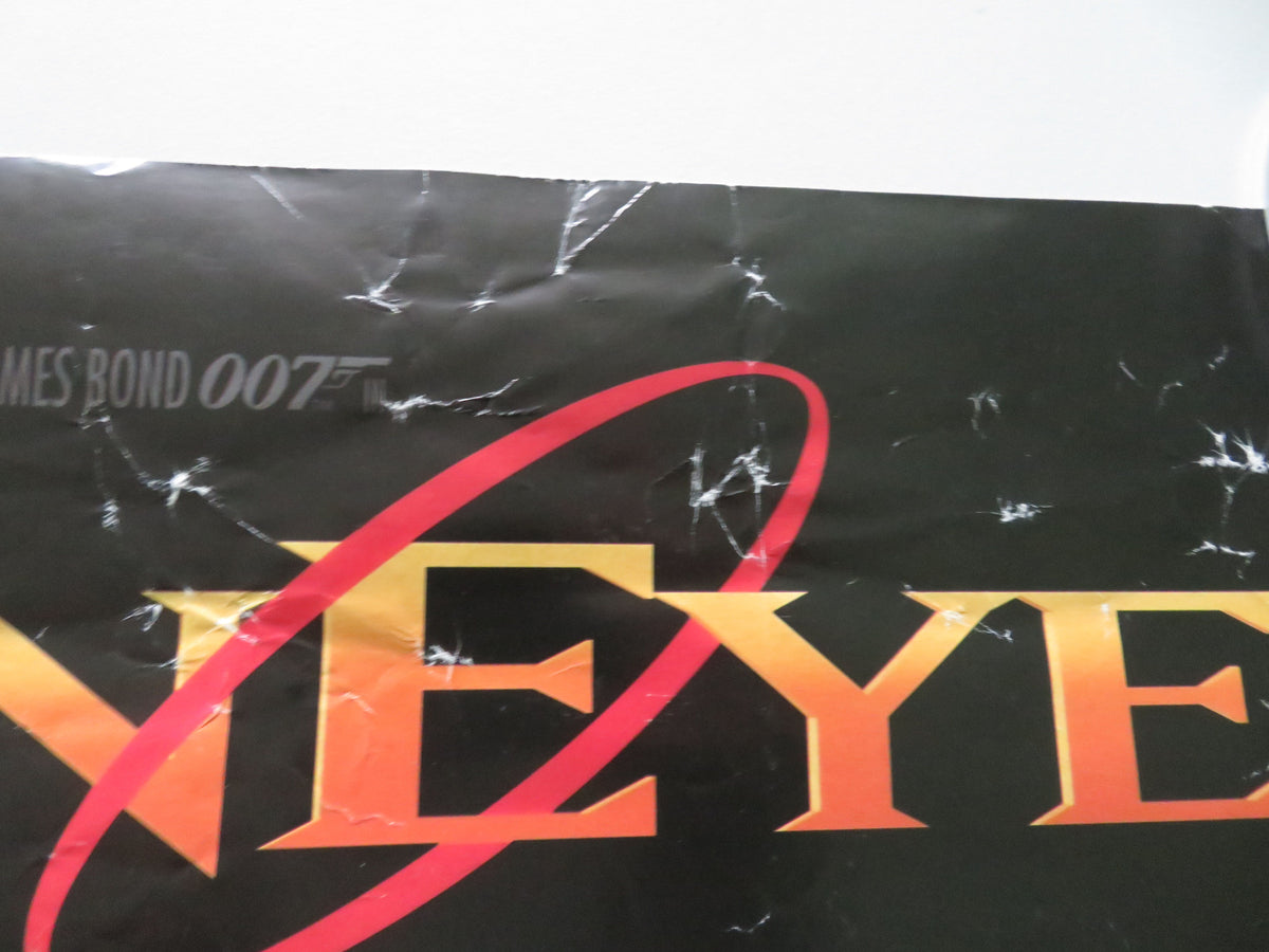 GoldenEye VHS Video Poster Rolled 007 James Bond Pierce Brosnan Sean Bean 1995