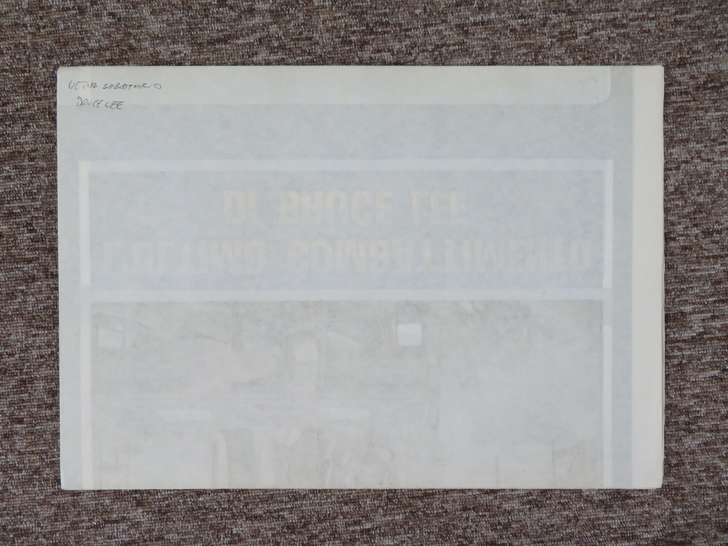 L'ultimo Combattimento Di Bruce Lee Italian 2 Foglio Poster Lo Lieh 1982
