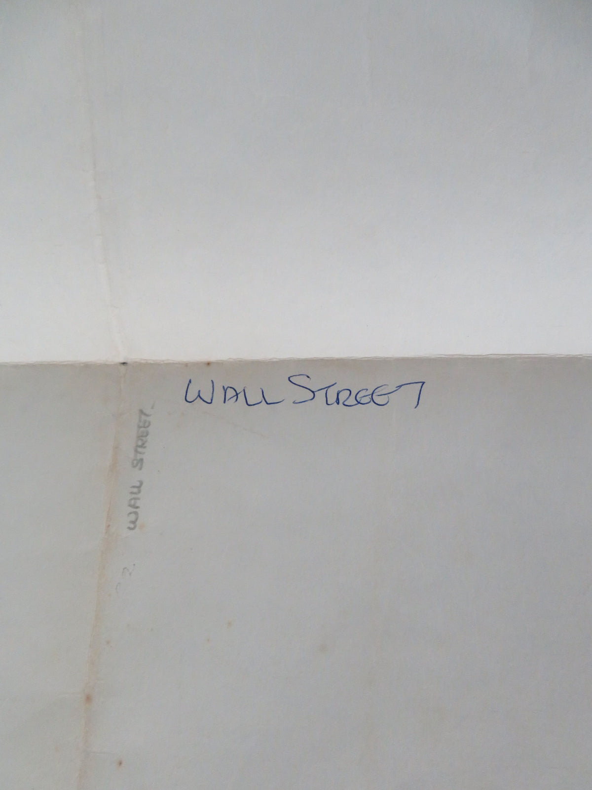 Wall Street UK Quad Rolled Poster Charlie Sheen Michael Douglas 1987
