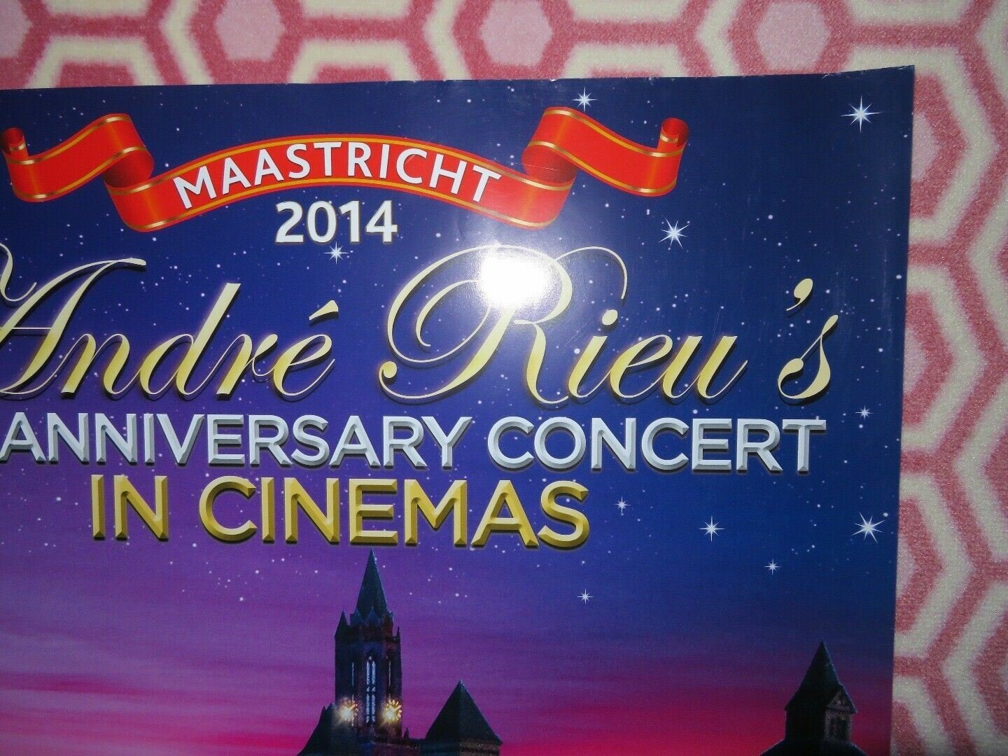ANDRE RIEU'S 10TH ANNIVERSARY CONCERT LIVE QUAD (30"x 40") ROLLED POSTER 2014 - Rendezvous Cinema