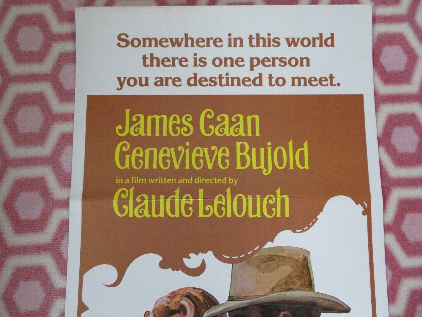 ANOTHNER MAN, ANOTHER CHANCE US INSERT (14"x 36") POSTER JAMES CAAN 1977 - Rendezvous Cinema