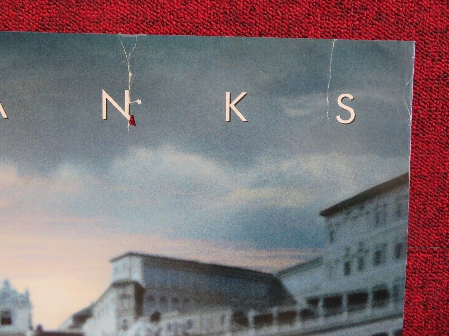 ANGELS & DEMONS US ONE SHEET ROLLED POSTER TOM HANKS 2009 - Rendezvous Cinema