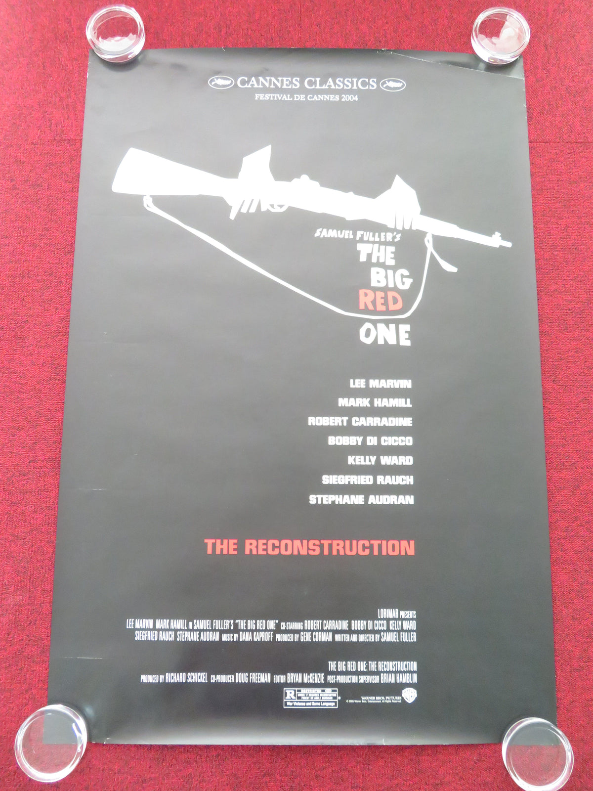 The Big Red One: The Reconstruction US One Sheet Rolled Poster Lee Marvin 2005