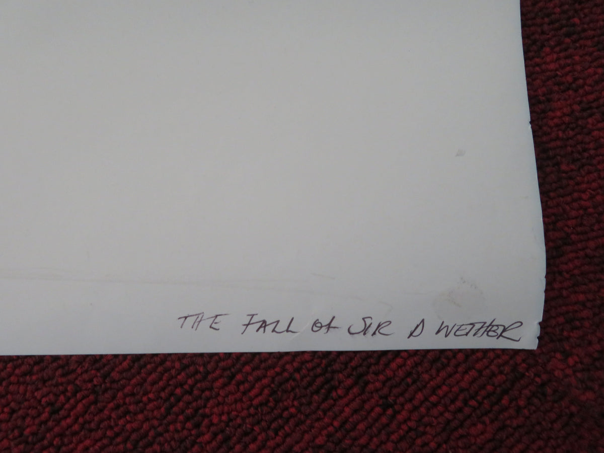 The Fall of Sir Douglas Weatherford UK Quad Rolled Poster Peter Mullan 2026
