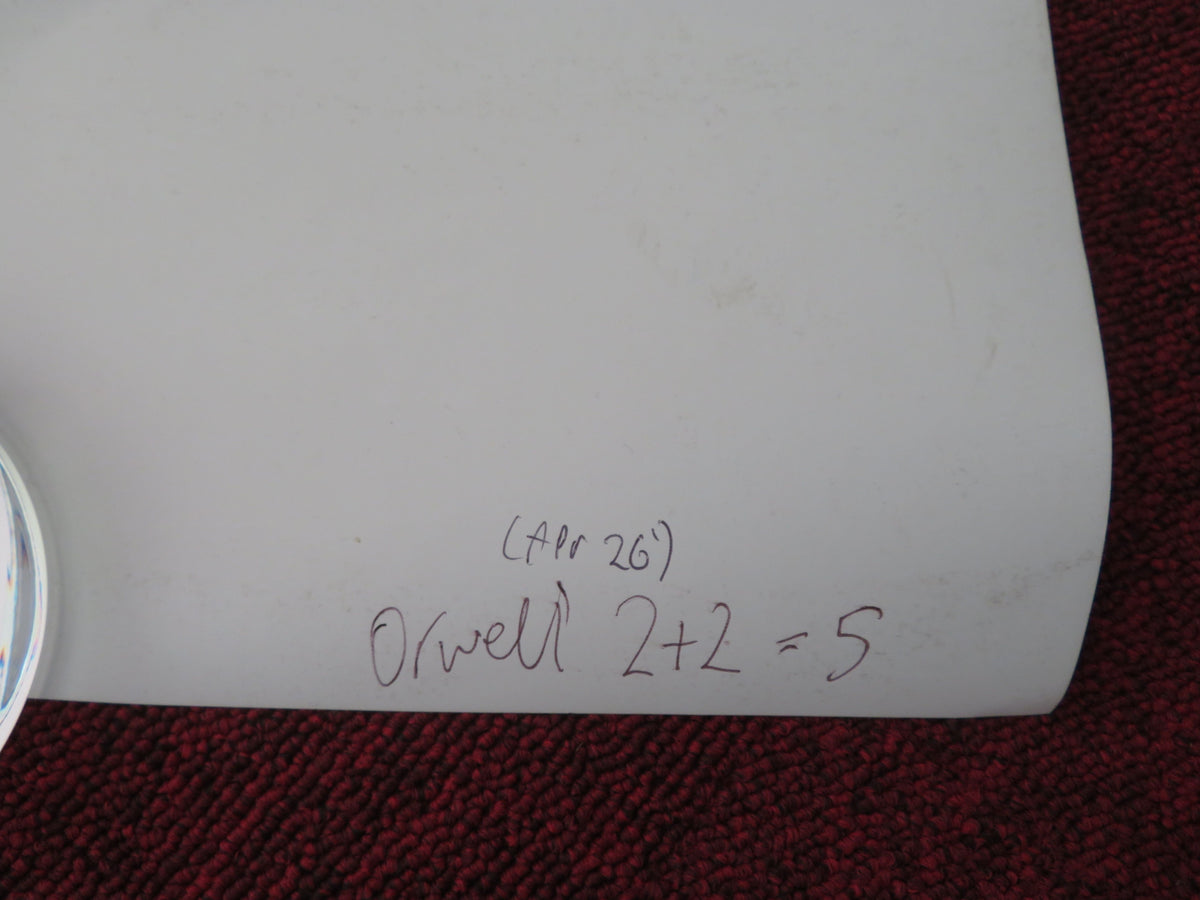 Orwell: 2+2=5 UK Quad Rolled Poster Damian Lewis George Orwell U Win Khine 2025