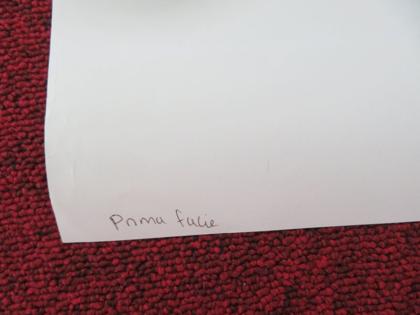 National Theatre Live: Prima Facie UK Quad Rolled Poster Jodie Comer 2022