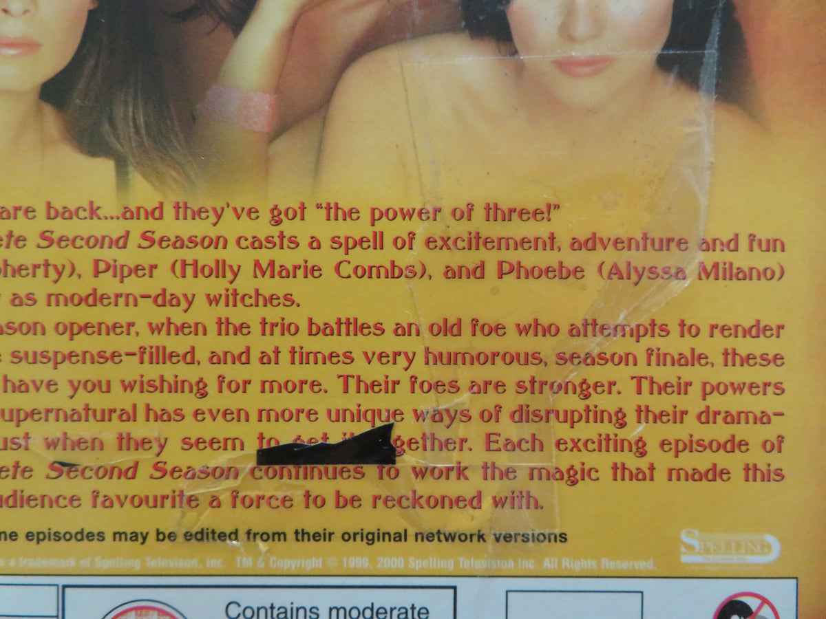 Charmed - The Complete Second Season (DVD BoxSet) Shannen Doherty 1998 Region 2