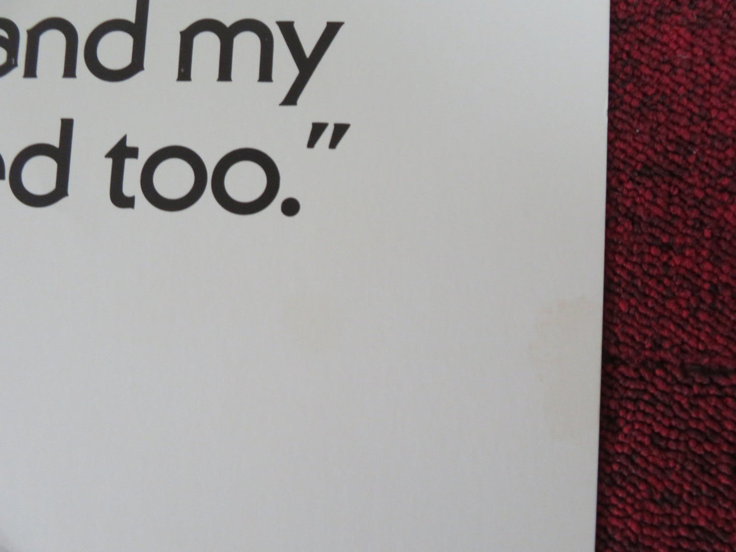 A DREAM OF PASSION US INSERT POSTER MELINA MERCOURI ELLEN BURSTYN 1978 - Rendezvous Cinema