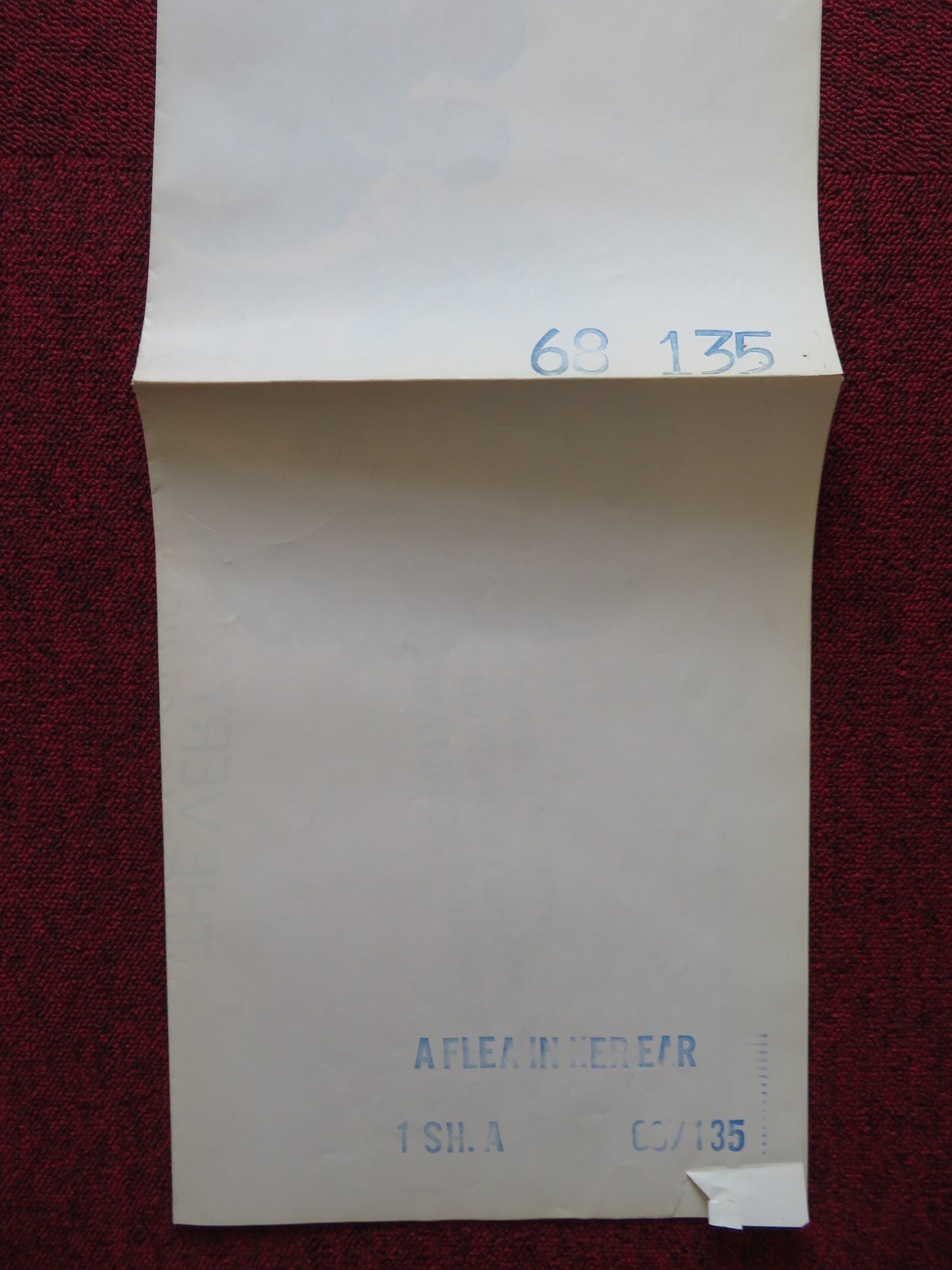 A FLEA IN HER EAR STYLE A FOLDED US ONE SHEET POSTER REX HARRISON R. HARRIS 1968 - Rendezvous Cinema
