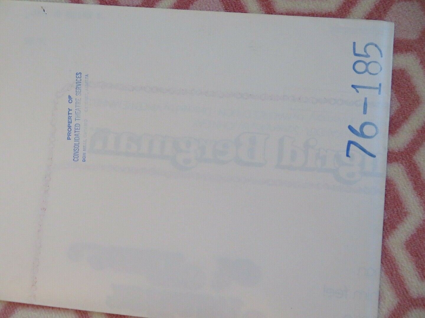 A MATTER OF TIME US ONE SHEET POSTER LIZA MINNELLI INGRID BERGMAN 1976 - Rendezvous Cinema