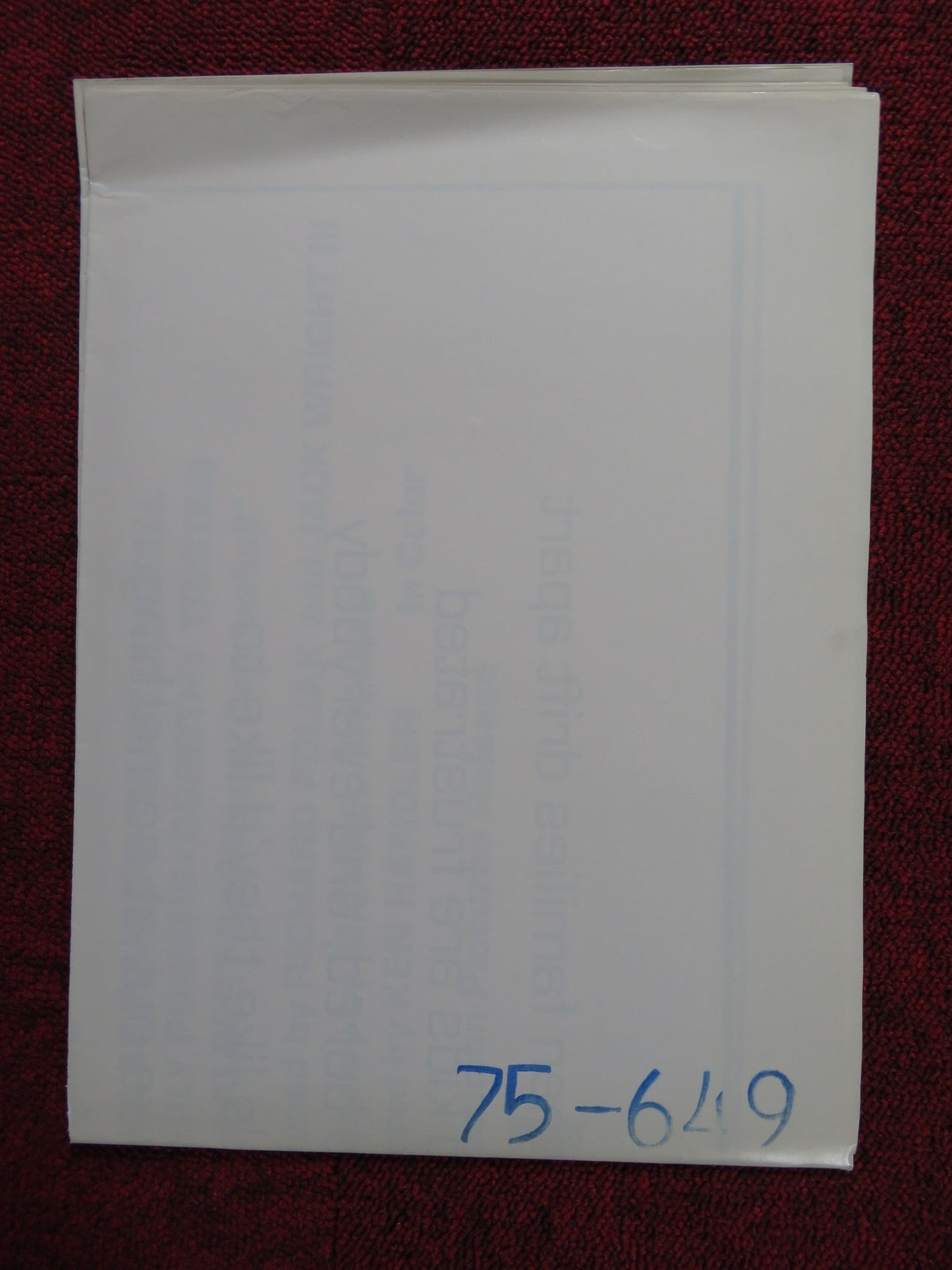 A PLACE WITHOUT PARENTS / Pigeon FOLDED US ONE SHEET POSTER NICHOLAS WAHLER 1975 - Rendezvous Cinema