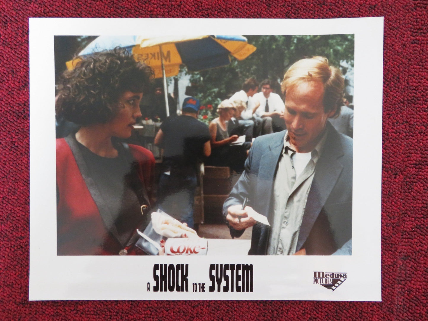 A SHOCK TO THE SYSTEM - D LOBBY CARD MICHAEL CAINE ELIZABETH MCGOVERN 1990 - Rendezvous Cinema