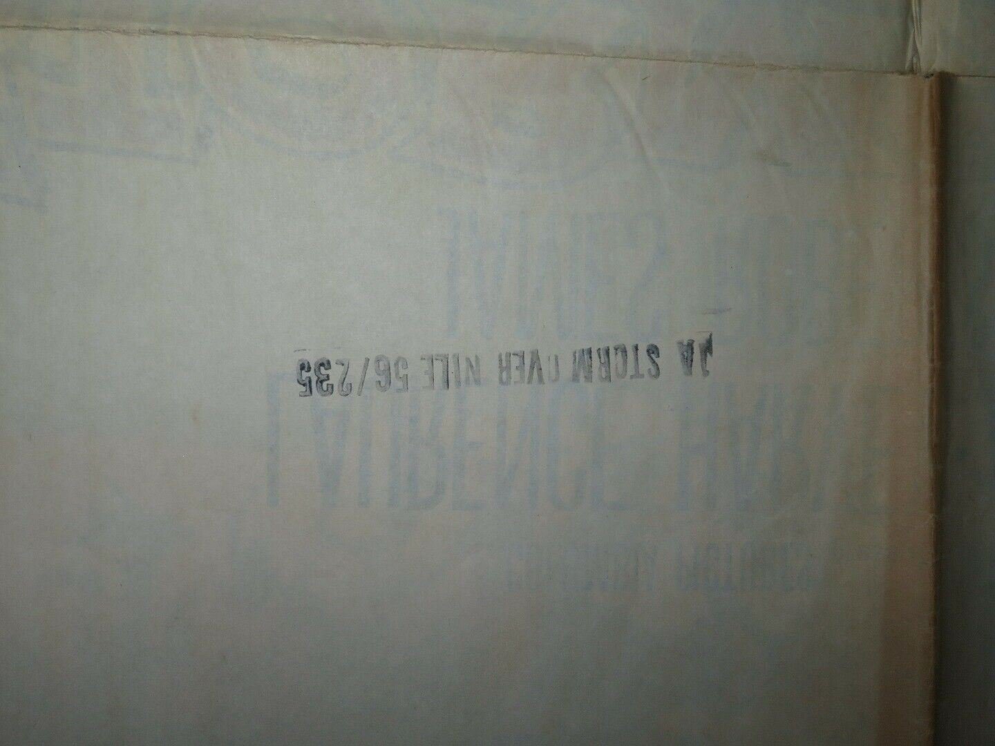 A STORM OVER THE NILE FOLDED US ONE SHEET POSTER L HARVEY A STEEL 1956 - Rendezvous Cinema