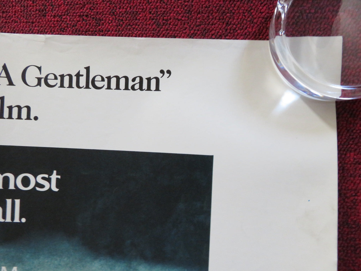 AGAINST ALL ODDS UK QUAD ROLLED POSTER JEFF BRIDGES JAMES WOODS 1984 Rendezvous Cinema Movie posters