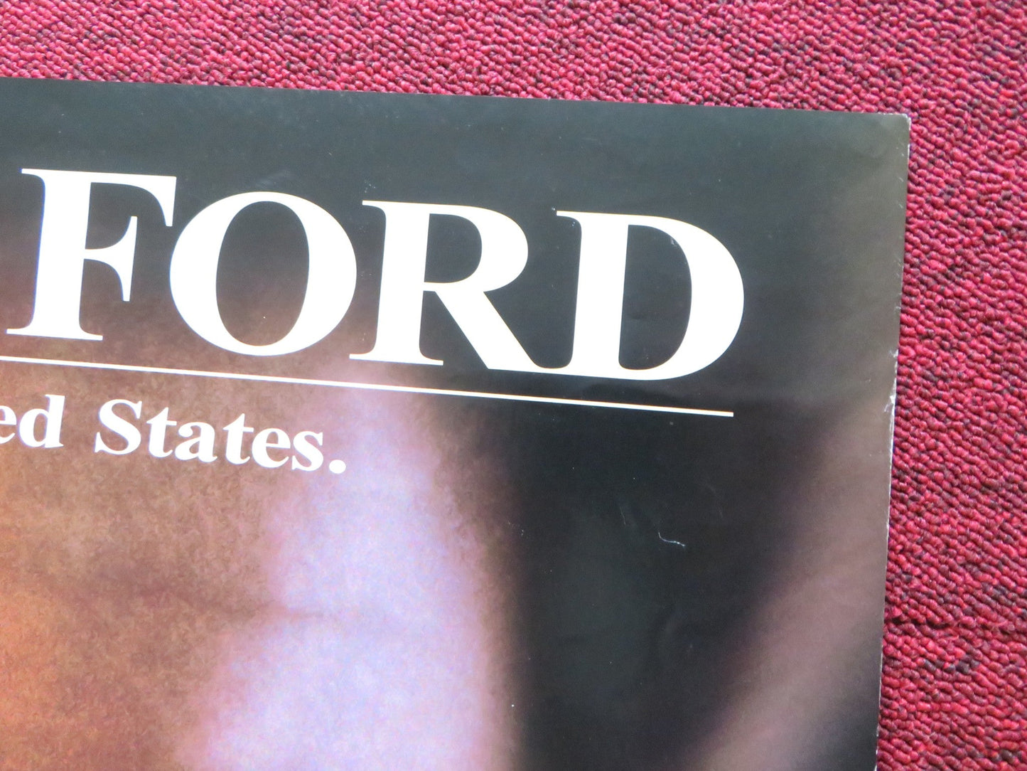 AIR FORCE ONE FOLDED US ONE SHEET POSTER HARRISON FORD GARY OLDMAN 1997 Rendezvous Cinema Movie posters