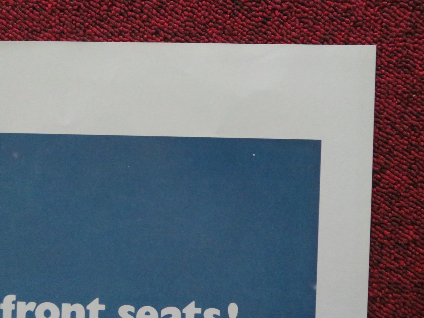 AIRPLANE II THE SEQUEL FOLDED US ONE SHEET POSTER LLOYD BRIDGES P. GRAVES 1982 Movie posters