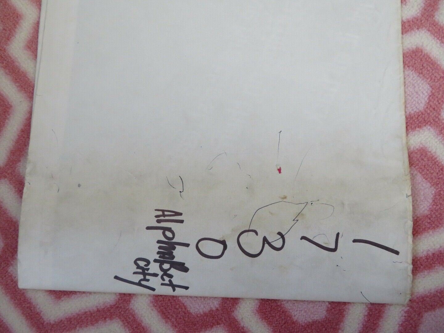 ALPHABET CITY FOLDED US ONE SHEET POSTER VINCENT SPANO MICHAEL WINSLOW 1984 - Rendezvous Cinema