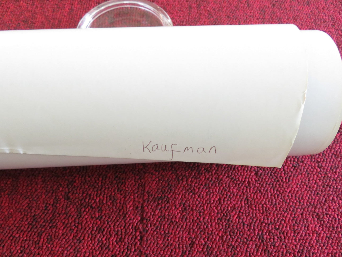 AN EVENING WITH JONAS KAUFMAN UK QUAD ROLLED POSTER 2023 Rendezvous Cinema Movie posters