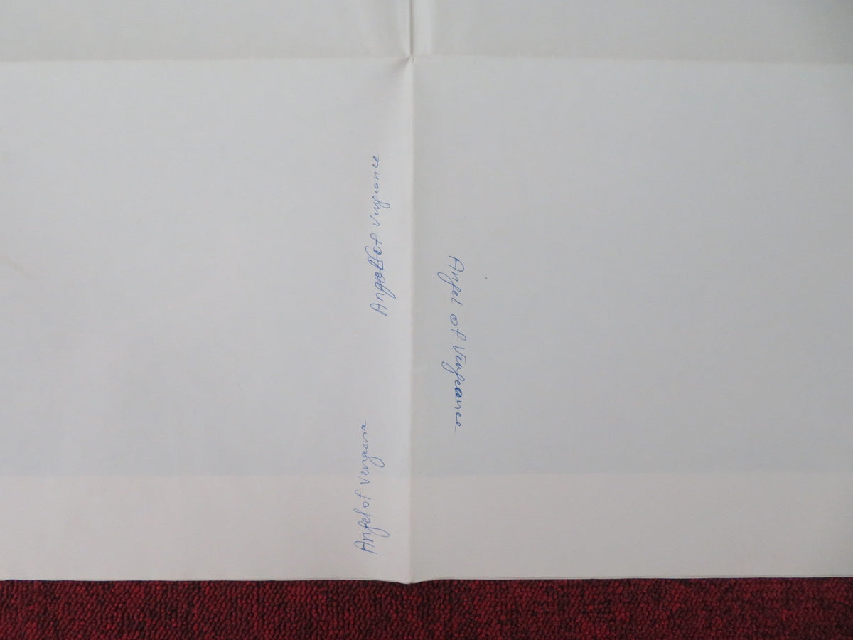 Angel of Vengeance Folded US One Sheet Poster Zoe Lund Abel Ferrara 1981 Movie posters