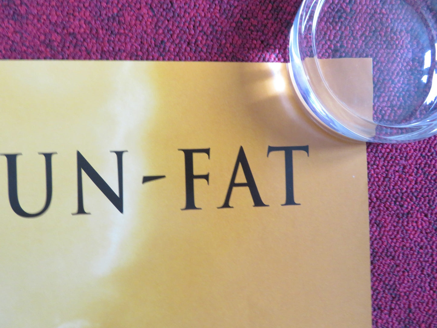 ANNA AND THE KING US ONE SHEET ROLLED POSTER JODIE FOSTER CHOW YUN - FAT 1999 Rendezvous Cinema Movie posters