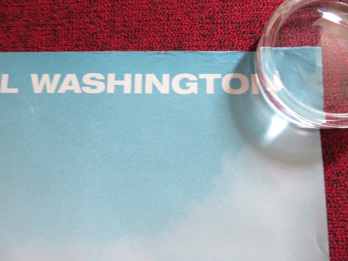 ANTWONE FISHER UK QUAD ROLLED POSTER DEREK LUKE DENZEL WASHINGTON 2002 Rendezvous Cinema Movie posters