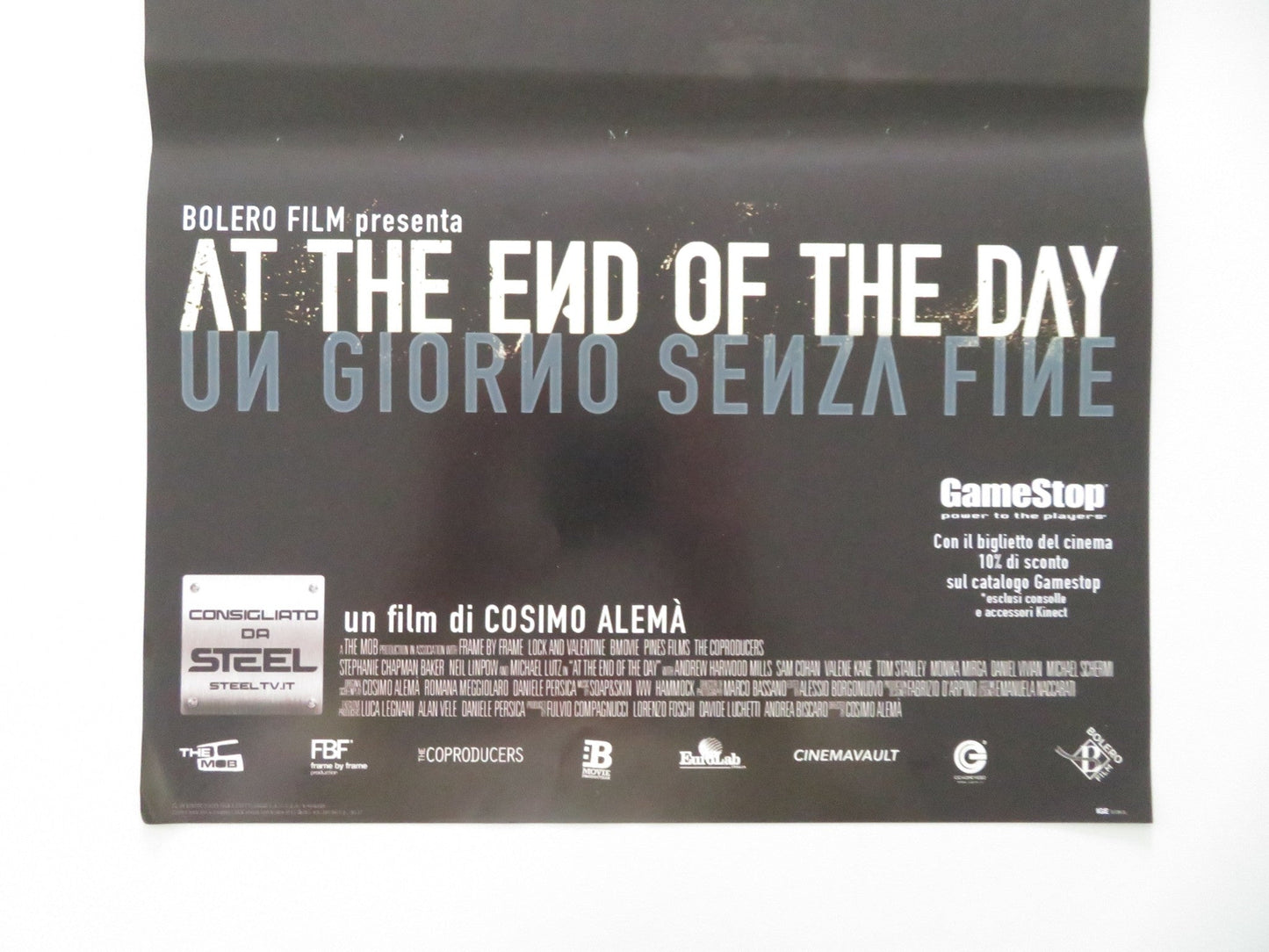 At The End Of The Day - Un Giorno Senza Fine ITALIAN LOCANDINA POSTER 2010 Movie posters