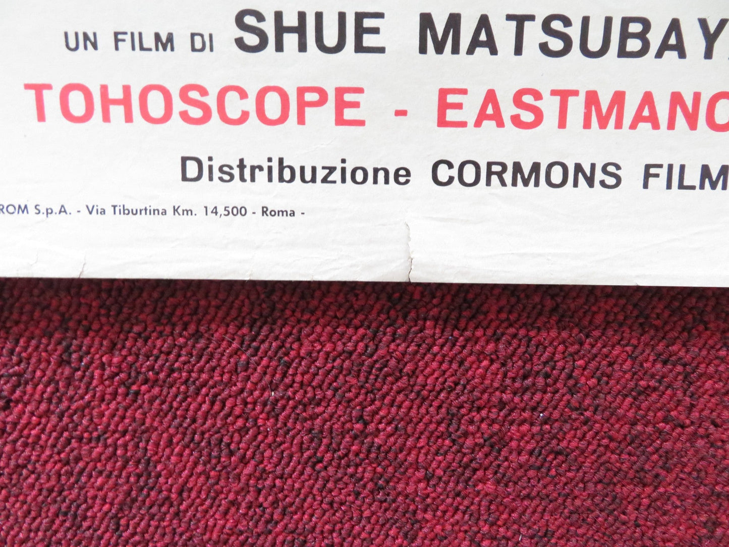 ATTACK SQUADRON! ITALIAN LOCANDINA POSTER TOSHIRO MIFUNE YUZO KAYAMA 1968 Rendezvous Cinema Movie posters