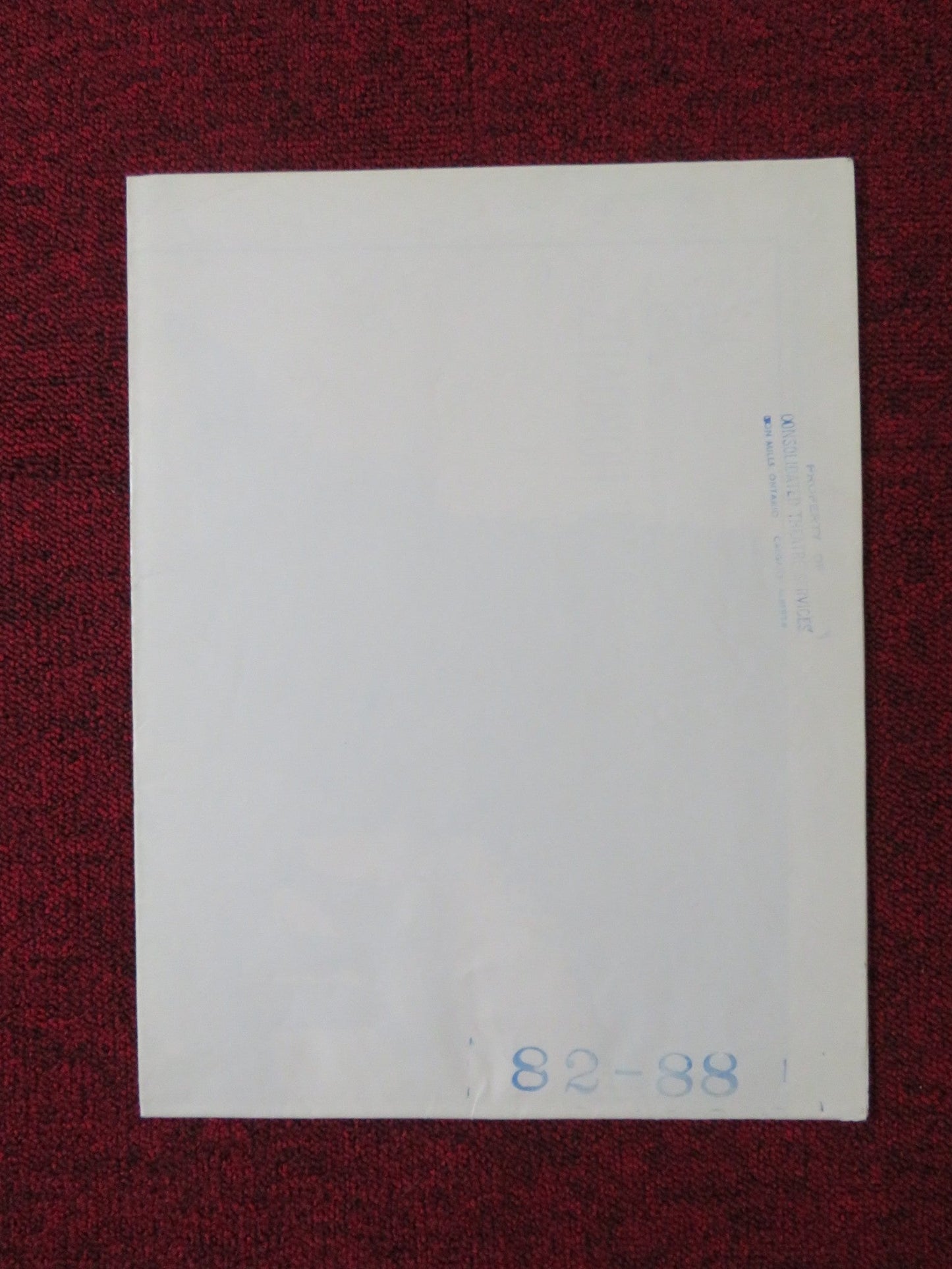 AUTHOR! AUTHOR! - B FOLDED US ONE SHEET POSTER AL PACINO DYAN CANNON 1982 Rendezvous Cinema Movie posters