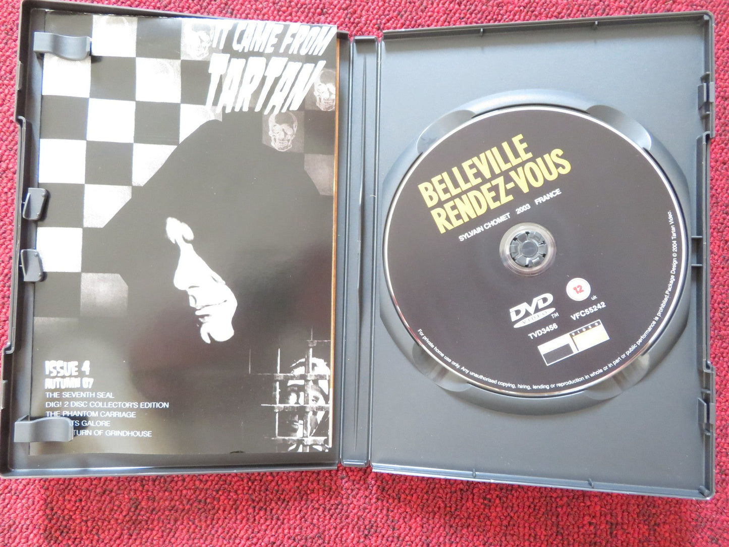 BELLEVILLE RENDEZ - VOUS (DVD) MONICA VIEGAS 2003 REGION 2 Rendezvous Cinema Movie posters