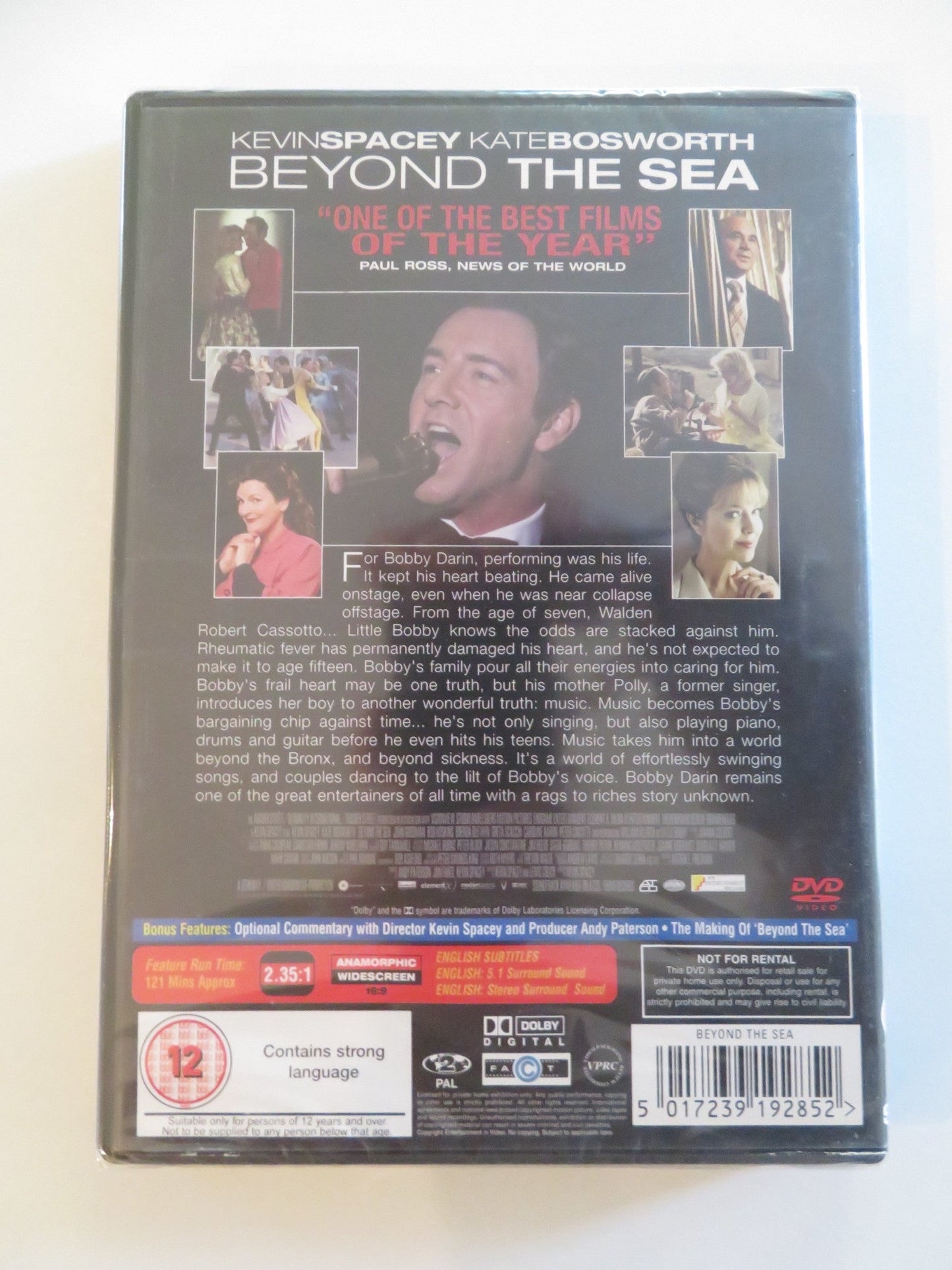 BEYOND THE SEA (DVD) KEVIN SPACEY KATE BOSWORTH 2004 REGION 2 Rendezvous Cinema Movie posters