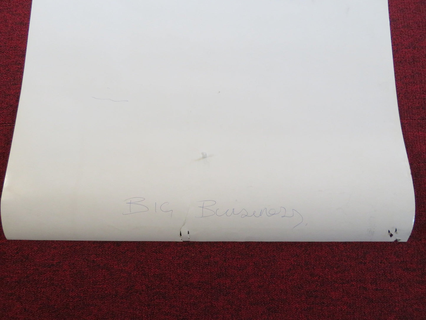 BIG BUSINESS VHS VIDEO POSTER ROLLED BETTE MIDLER LILY TOMLIN 1988 Rendezvous Cinema Movie posters