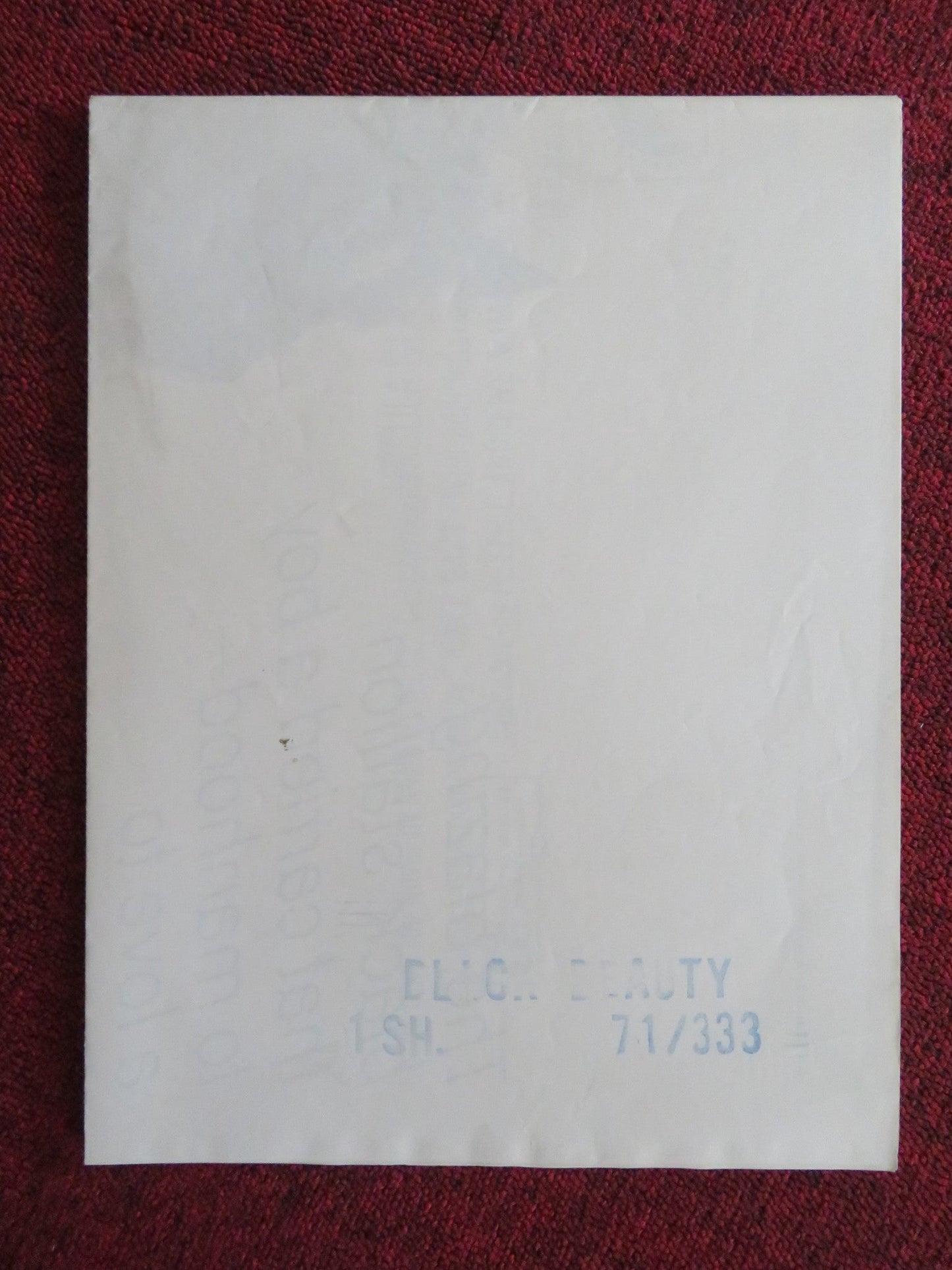 BLACK BEAUTY - B FOLDED US ONE SHEET POSTER MARK LESTER WALTER SLEZAK 1971 Rendezvous Cinema Movie posters