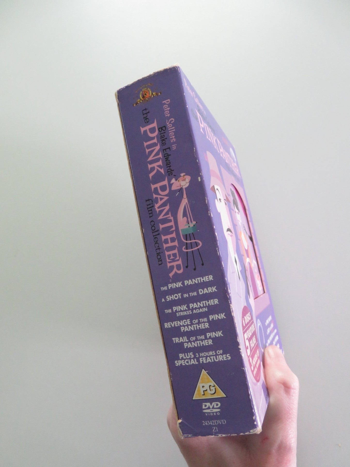 BLAKE EDWARDS' THE PINK PANTHER FILM COLLECTION (DVD BOXSET) 1963 REGION 2 Movie posters