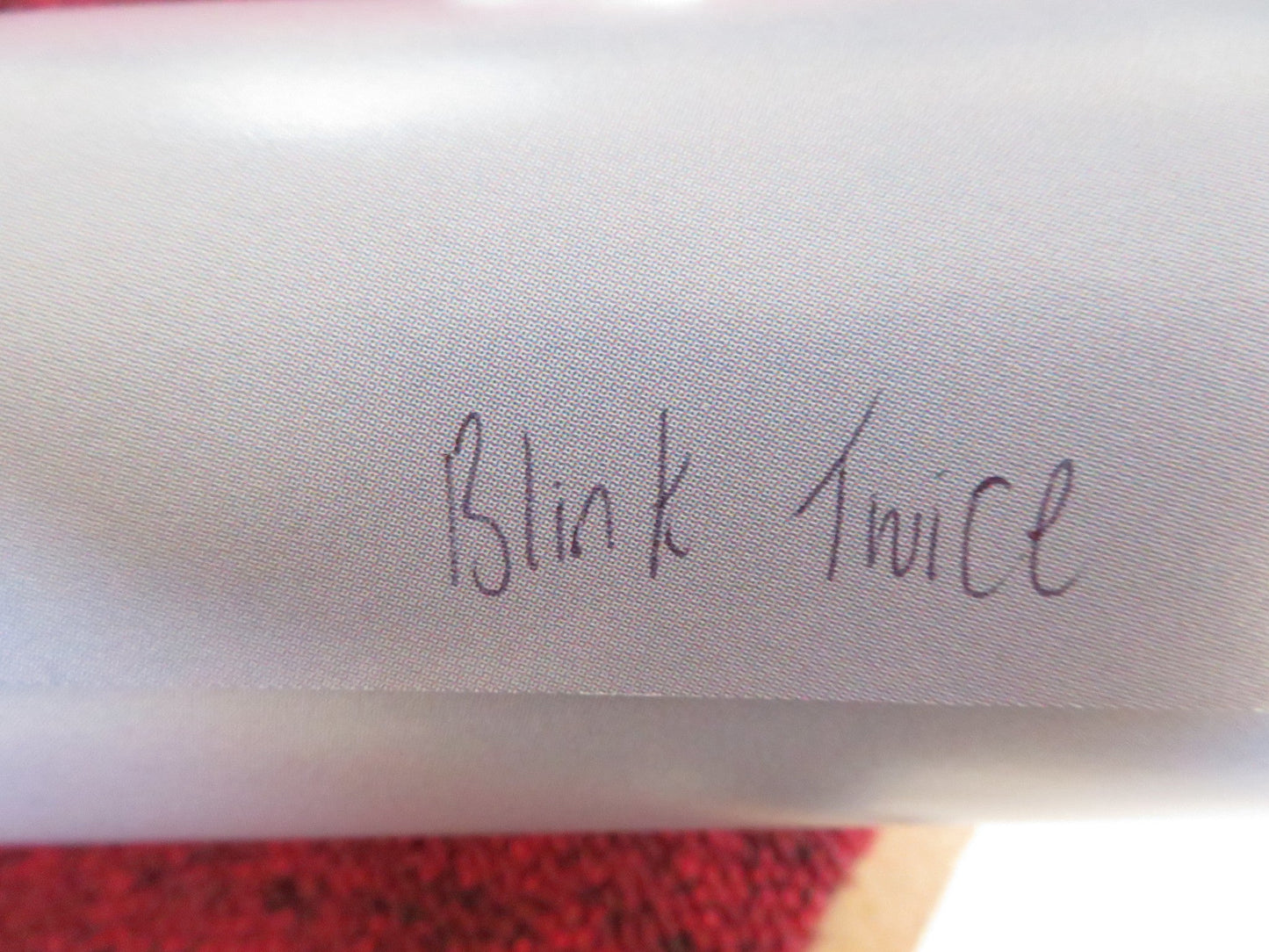 BLINK TWICE UK QUAD ROLLED POSTER CHANNING TATUM CHRISTIAN SLATER 2024 Rendezvous Cinema Movie posters