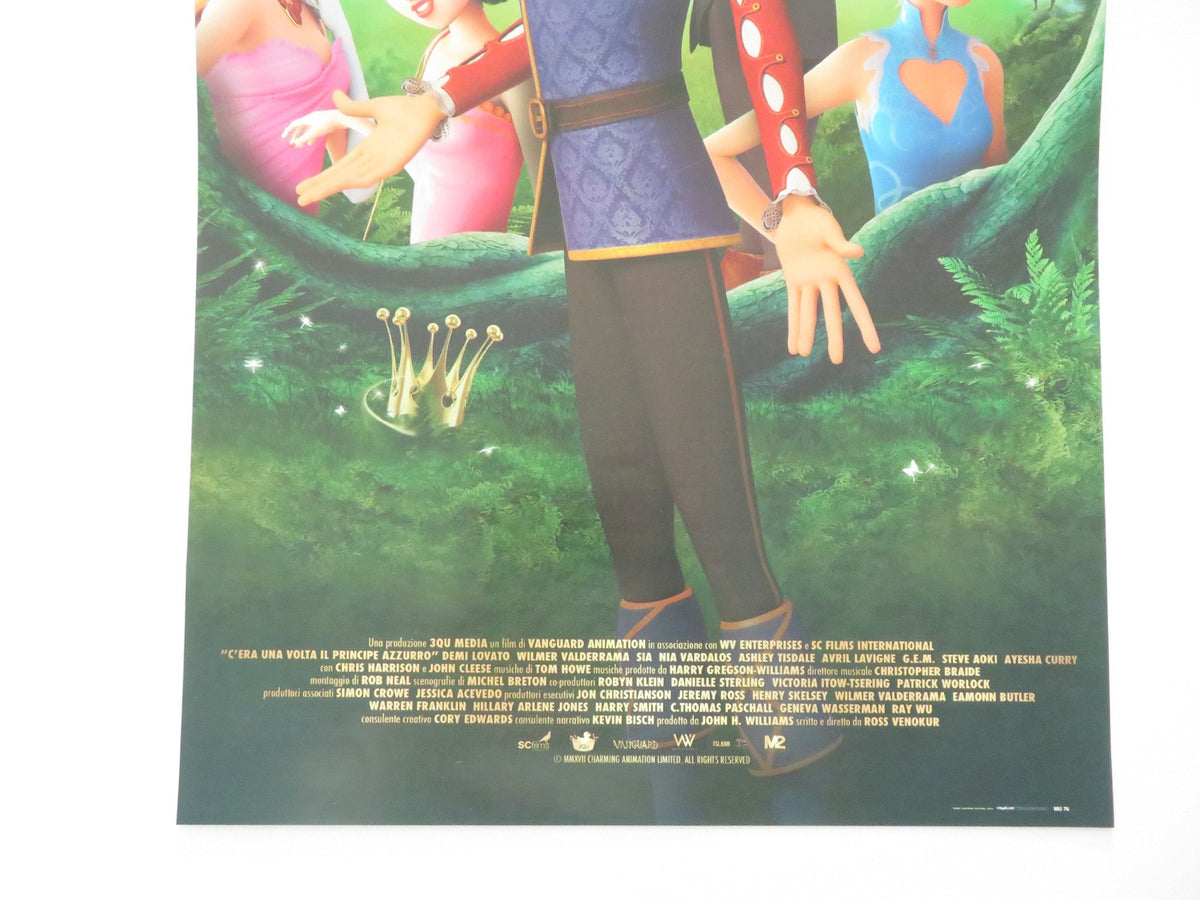 Charming ITALIAN LOCANDINA POSTER Demi Lovato Avril Lavigne 2018 Movie posters