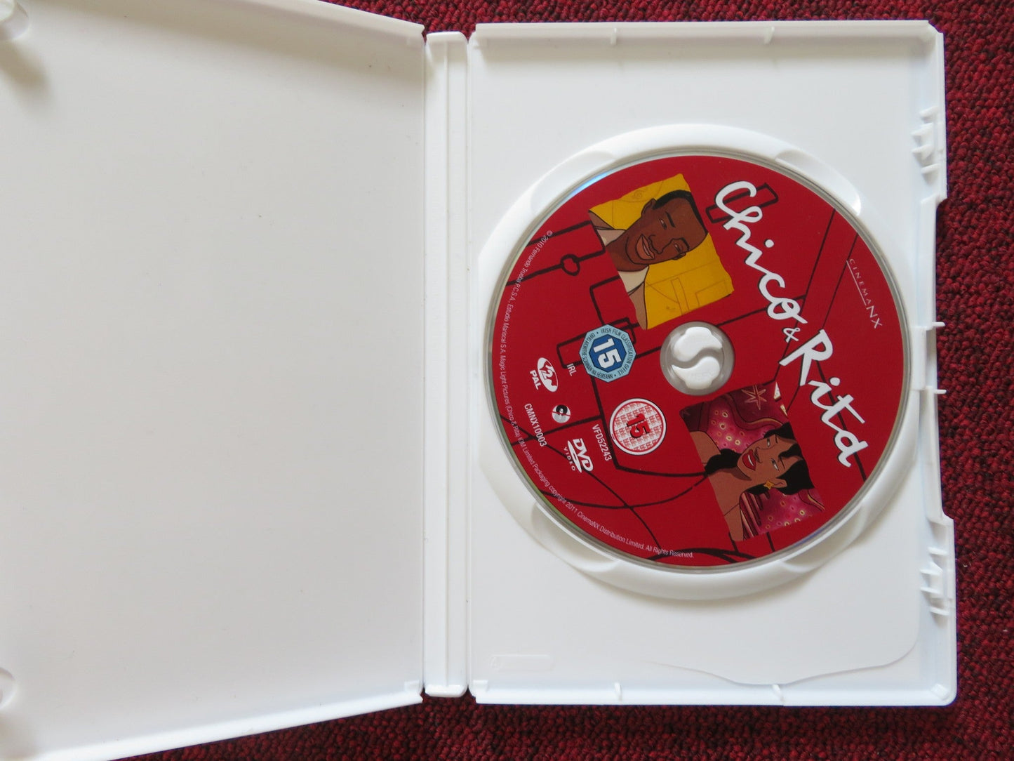 CHICO AND RITA (DVD) LIMARA MENESES JAVIER MARISCAL 2010 REGION 2 Rendezvous Cinema Movie posters