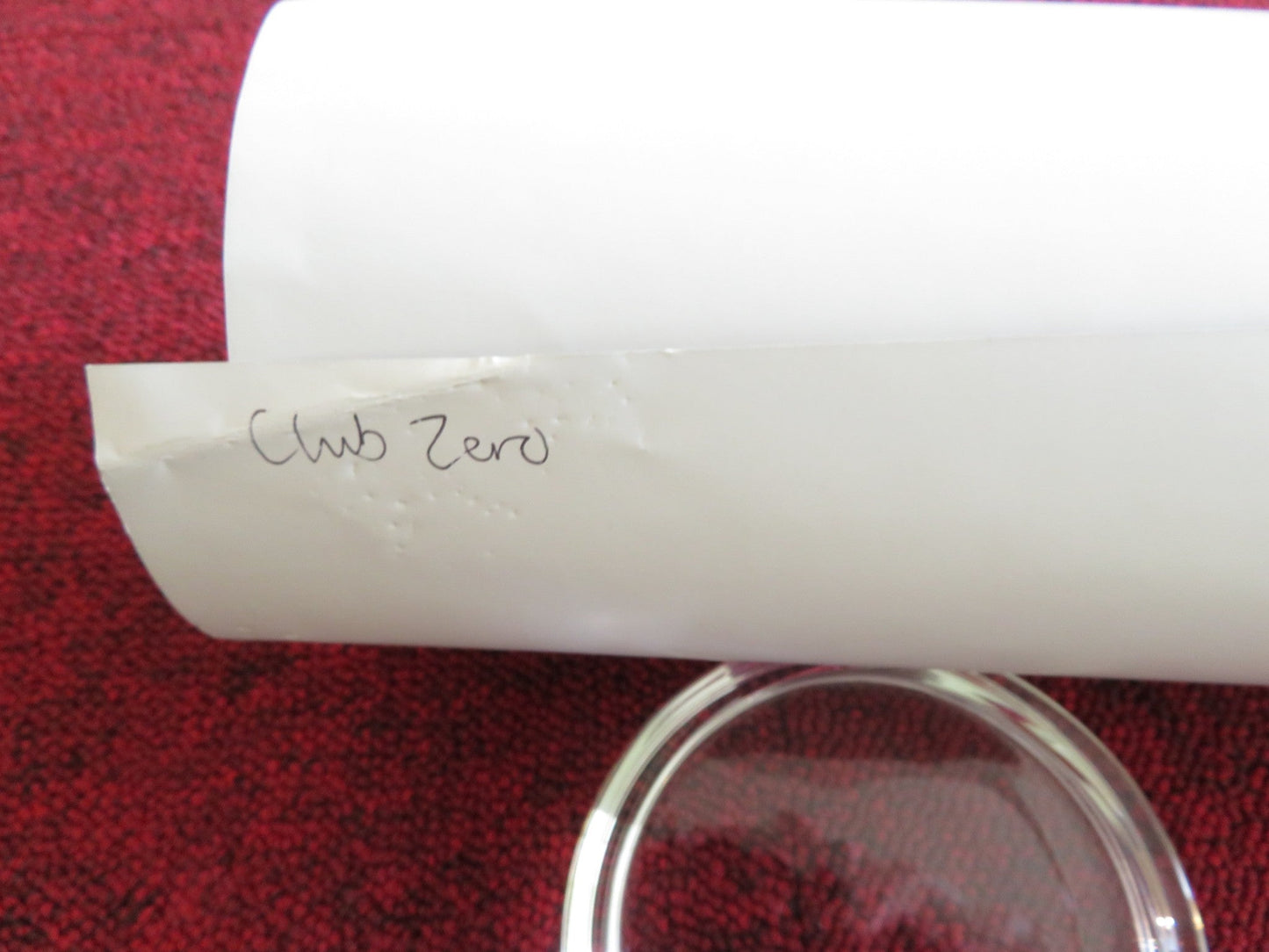 CLUB ZERO UK QUAD ROLLED POSTER MIA WASIKOWSKA LUKE BARKER 2023 Rendezvous Cinema Movie posters