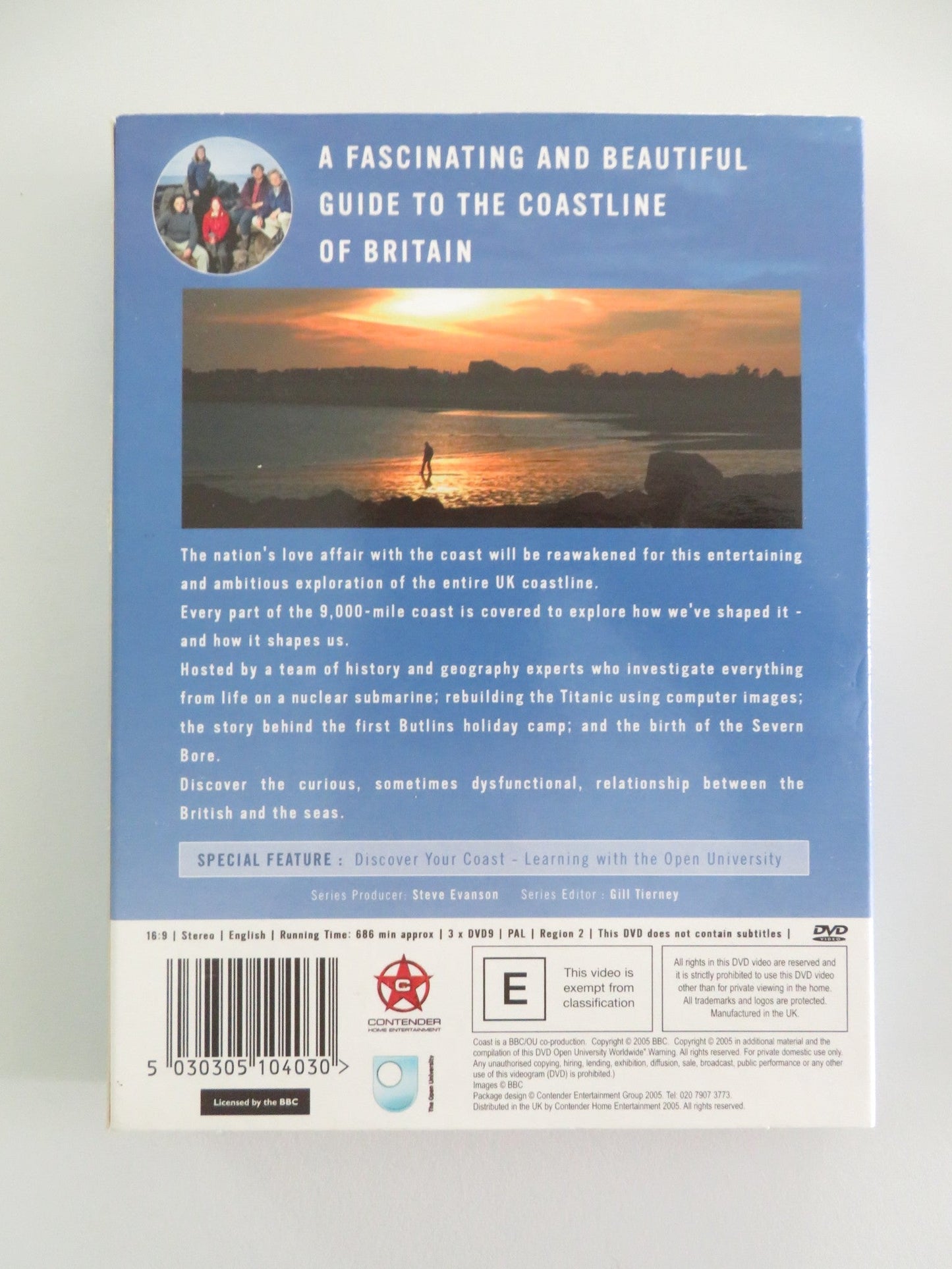 Coast (DVD BoxSet) Nicholas Crane Neil Oliver 2005 Region 2 Movie posters