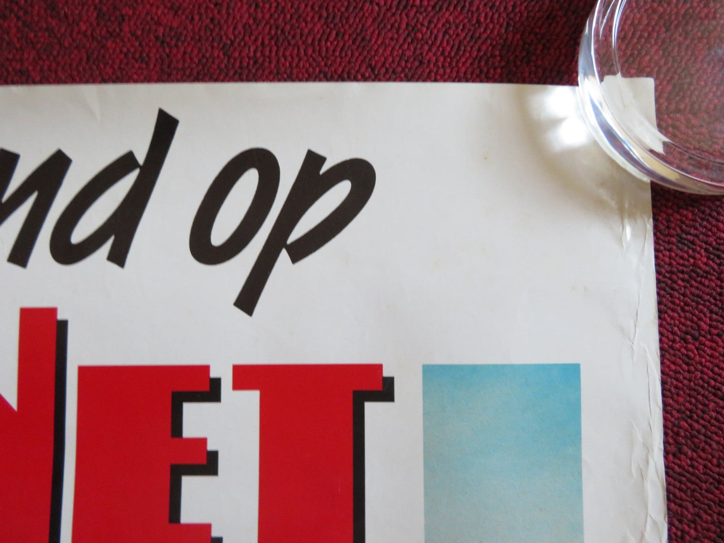 CROCODILE DUNDEE NETHERLANDS POSTER ROLLED PAUL HOGAN LINDA KOZLOWSKI 1986 Rendezvous Cinema Movie posters