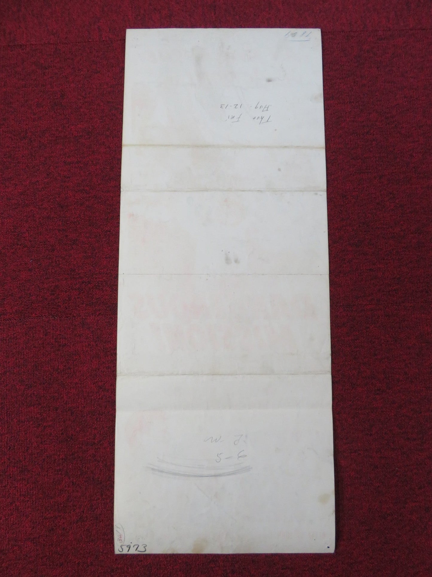 DANGEROUS MISSION! US INSERT POSTER VICTOR MATURE PIPER LAURIE 1954 Rendezvous Cinema Movie posters