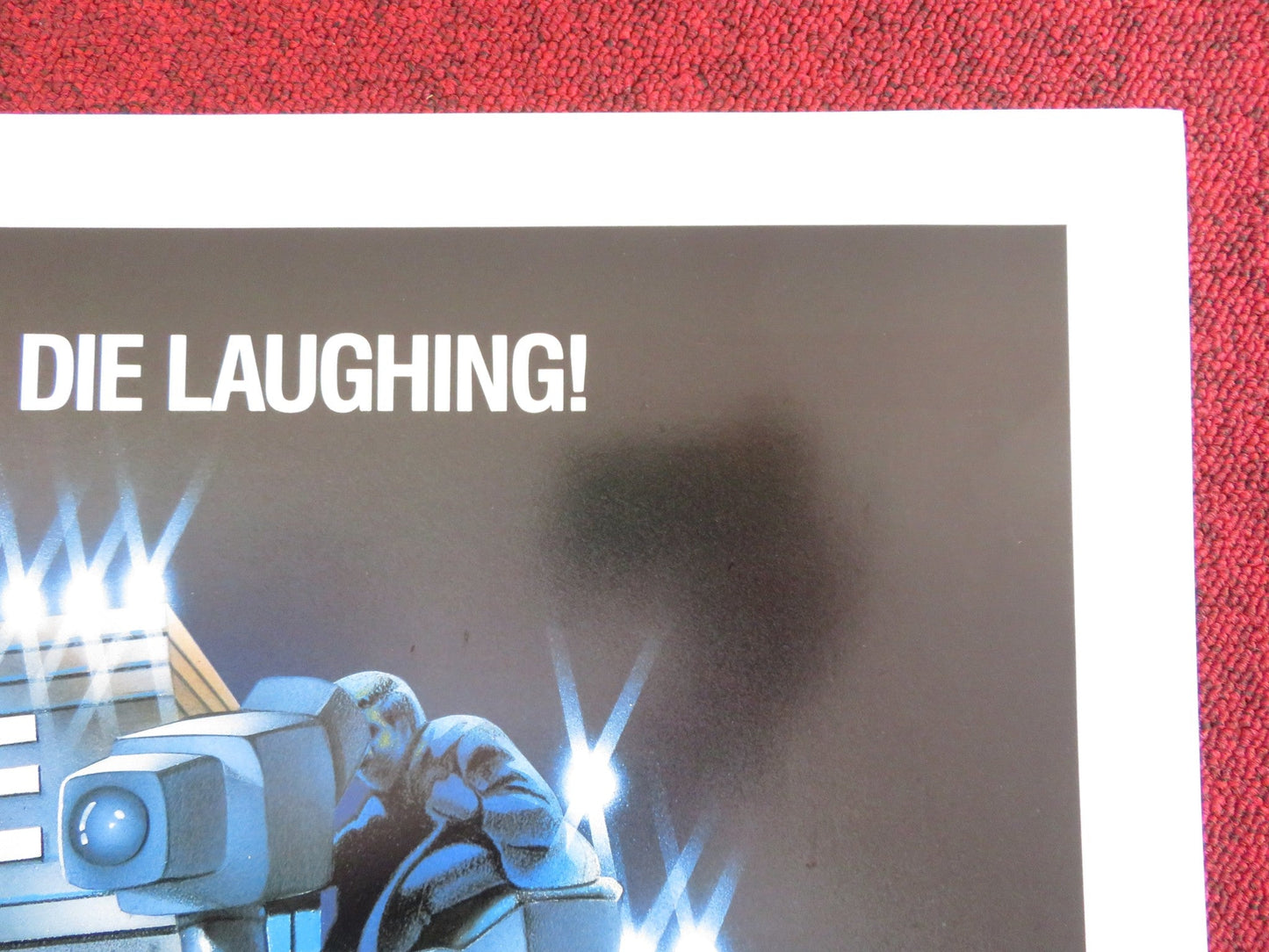 DEATHROW GAMESHOW FOLDED US ONE SHEET POSTER JOHN CAFFERTY ROBYN BLYTHE 1987 Rendezvous Cinema Movie posters