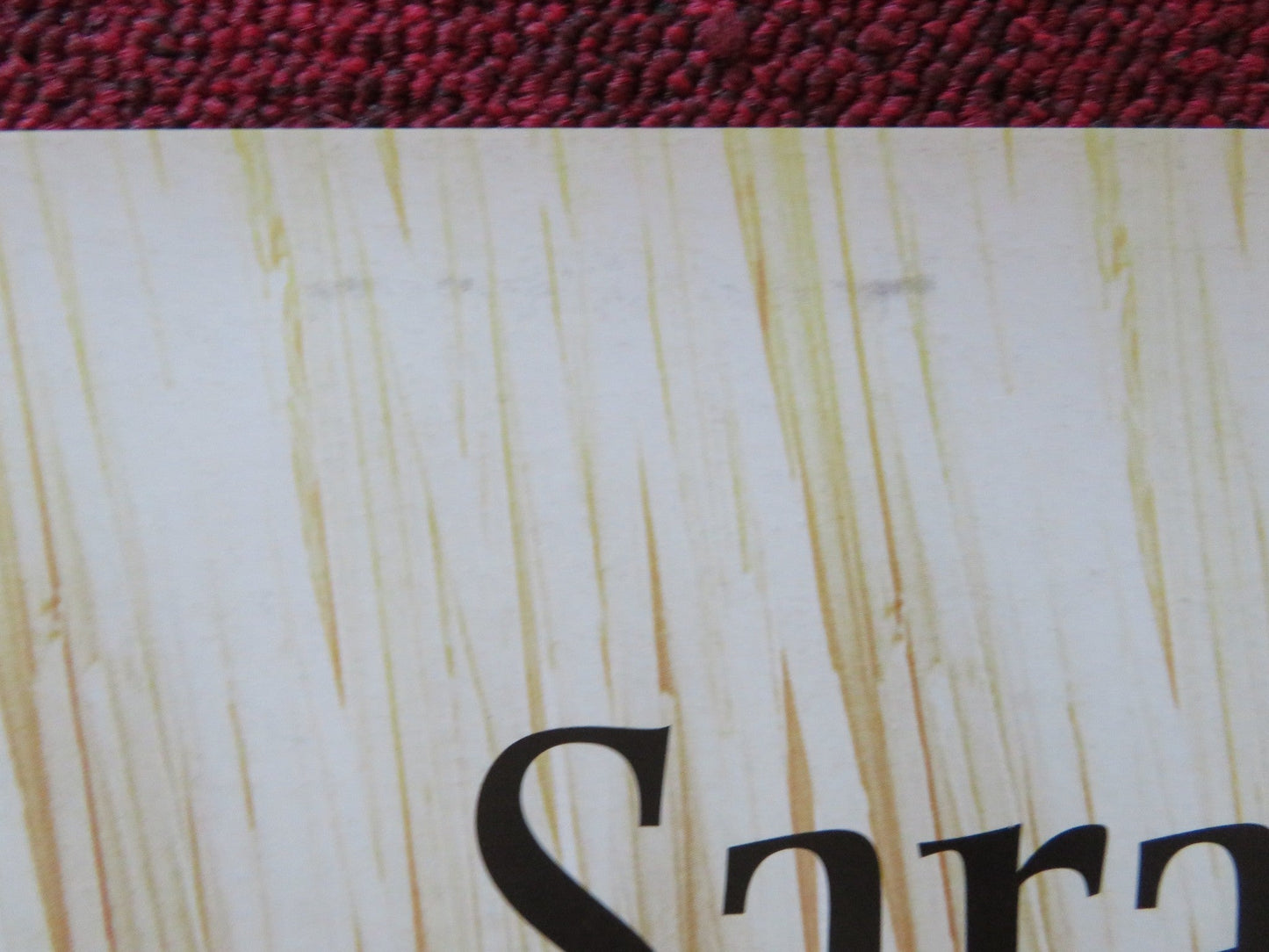 DID YOU HEAR ABOUT THE MORGANS? UK QUAD ROLLED POSTER HUGH GRANT S.J PARKER 2009 Rendezvous Cinema Movie posters