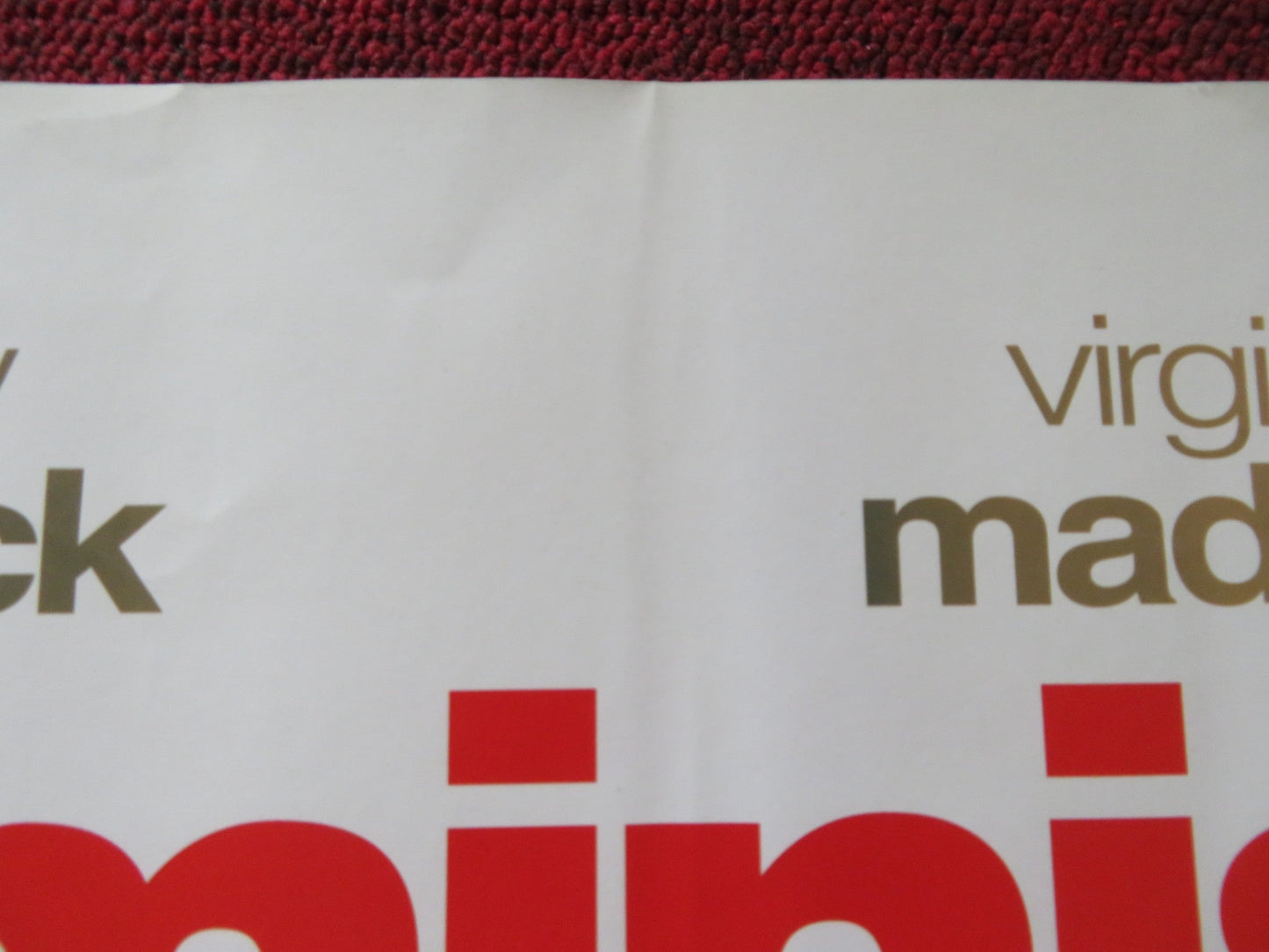 DIMINISHED CAPACITY UK QUAD ROLLED POSTER MATTHEW BRODERICK ALAN ALDA 2008 Rendezvous Cinema Movie posters