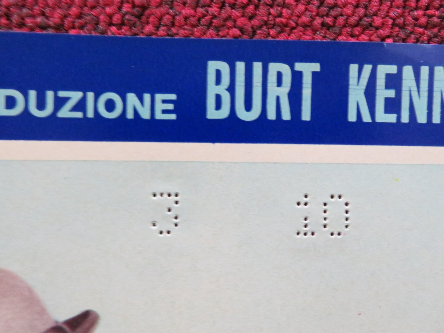 DIRTY DINGUS MAGEE - G ITALIAN FOTOBUSTA POSTER FRANK SINATRA G. KENNEDY 1970 Rendezvous Cinema Movie posters