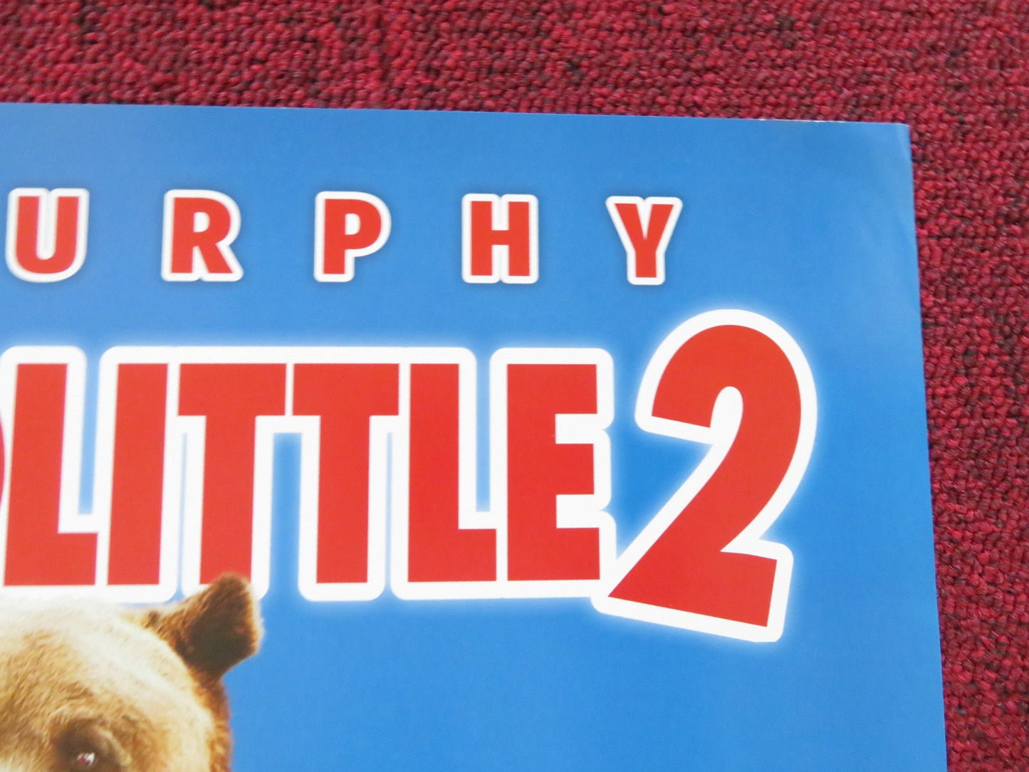 DOCTOR DOLITTLE 2 VHS VIDEO POSTER EDDIE MURPHY KRISTEN WILSON 2001 Rendezvous Cinema Movie posters
