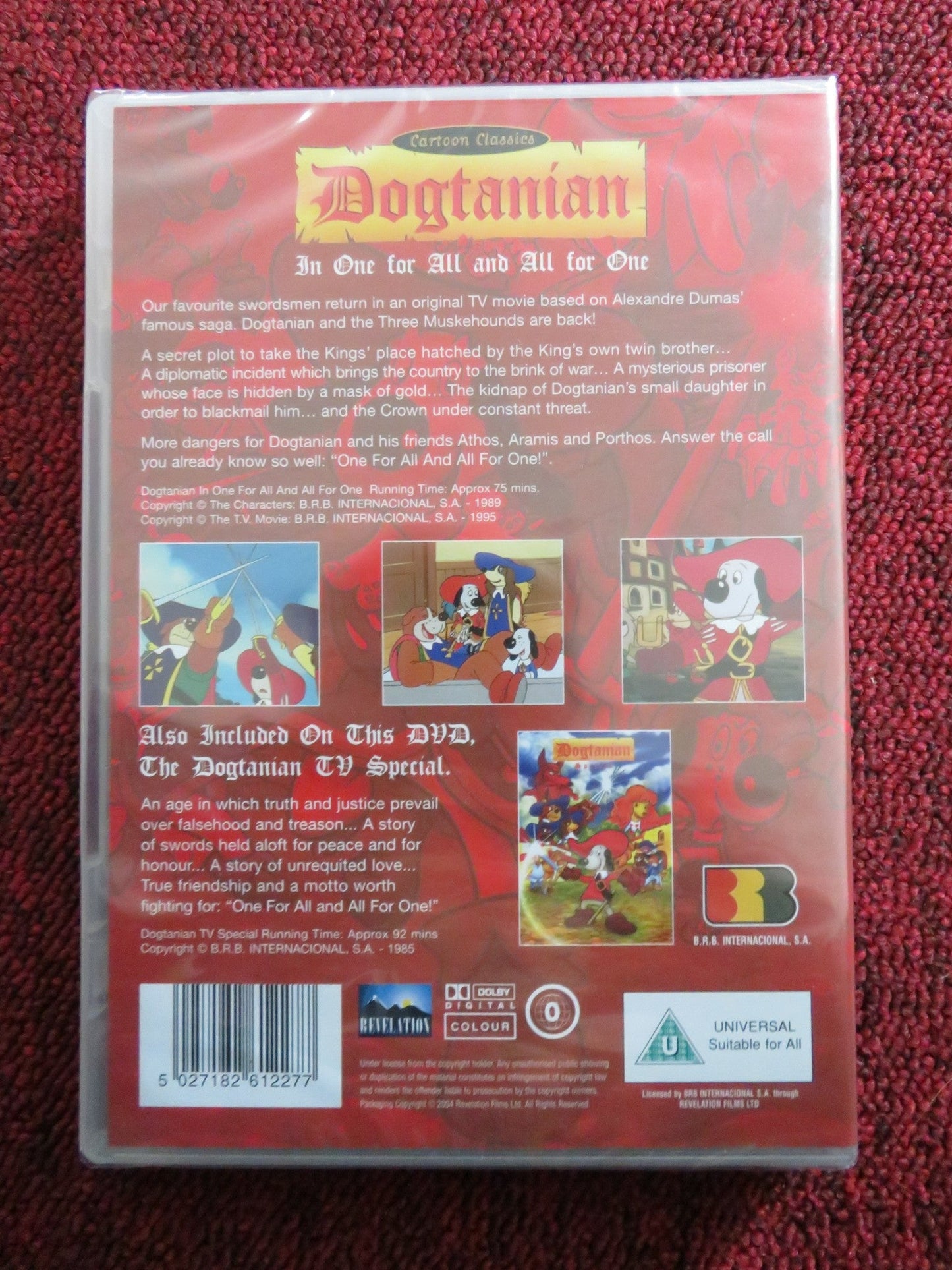 DOGTANIAN IN ONE FOR ALL AND ALL FOR ONE (DVD) 1995 REGION 0 Rendezvous Cinema Movie posters