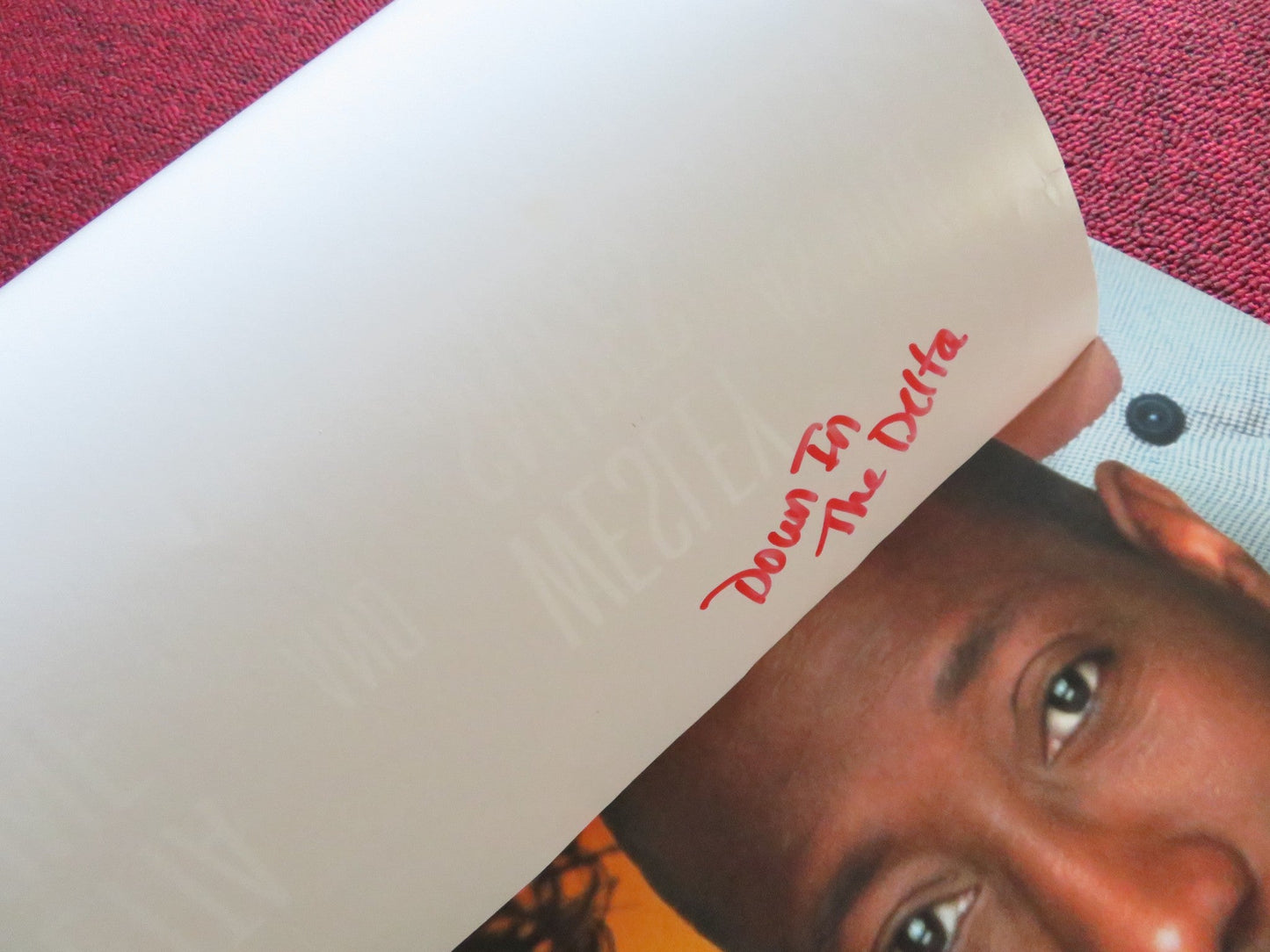 DOWN IN THE DELTA VHS VIDEO POSTER ROLLED ALFRE WOODARD AL FREEMAN JR. 1998 Rendezvous Cinema Movie posters